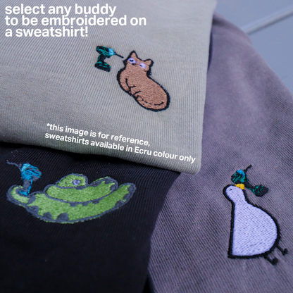 [select your] drill buddy | sweatshirt